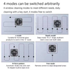 Smart Home Window Cleaning Robot with Double Spray Small Circular Design Remote Control US Plug