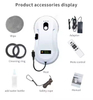 Household Electric Window Cleaning Robot Circular Design with Remote Control US Plug Type
