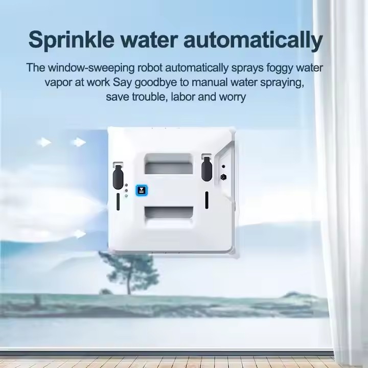 Large square Double Spray Intelligent Window Cleaning Robot