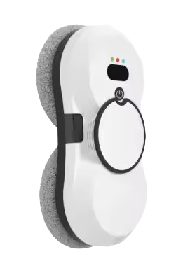 Circular Thin Window Cleaning Robot for Household Use