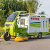 Ride-On 3 Wheel Steering 2 Meters Cleaning Width Leaf Sweeper Street Sweeper Machine