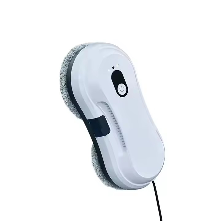 Household Electric Window Cleaning Robot Circular Design with Remote Control US Plug Type