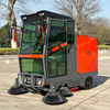 Professional Electric Ride on Floor Sweeper Automatic Cleaning Machine Street Road Cleaning Sweeper