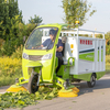 Ride-On 3 Wheel Steering 2 Meters Cleaning Width Leaf Sweeper Street Sweeper Machine